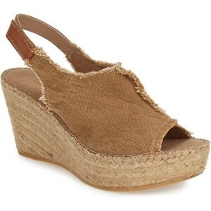 Women's Tan Wedge Sandals